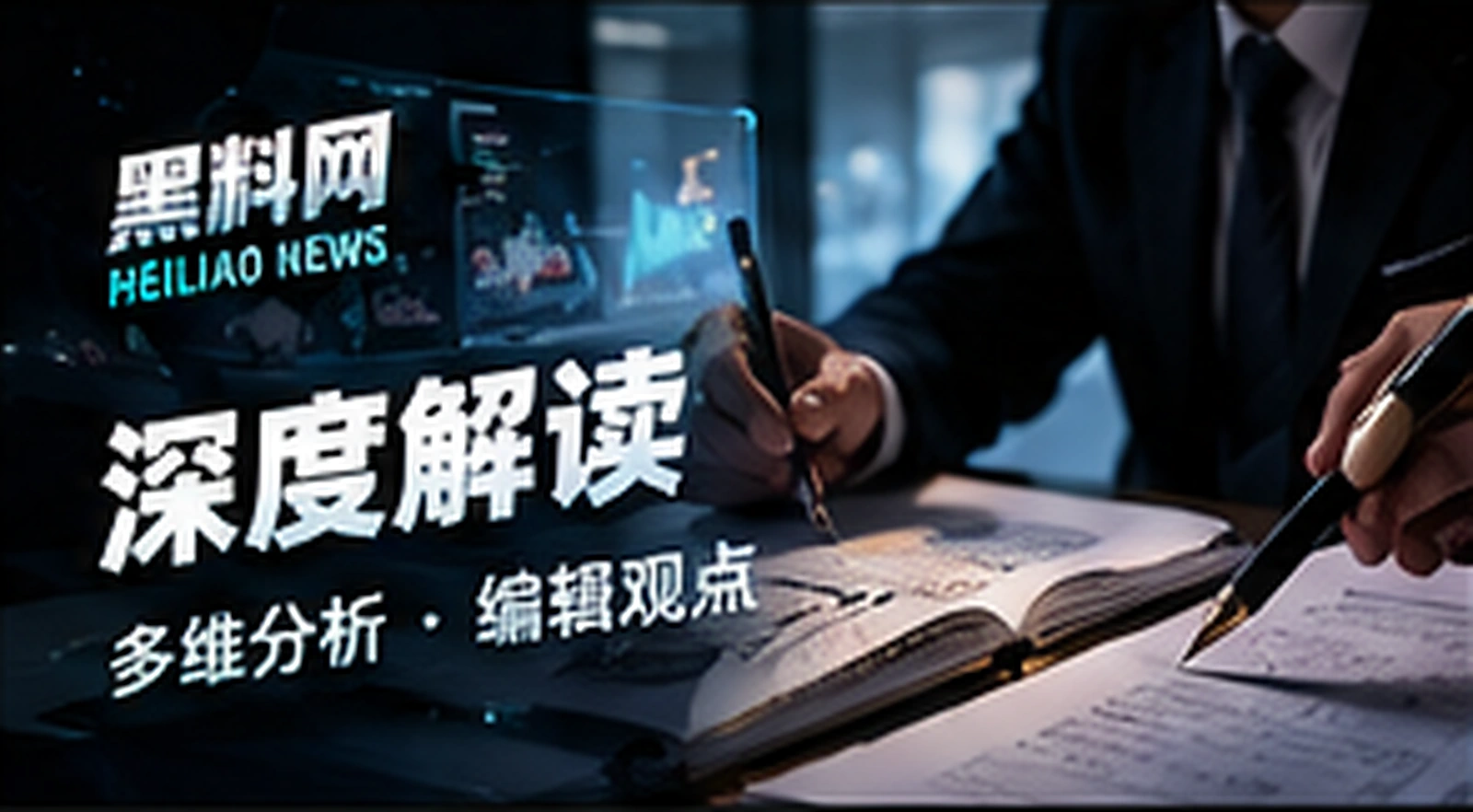 热点深读专题插画（概念配图）